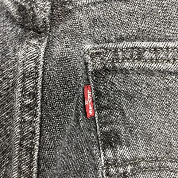 Woman's Levis Levi's 70s High Slim Straight Jeans Faded Black 27 Waist 27 Inseam - Picture 14 of 14